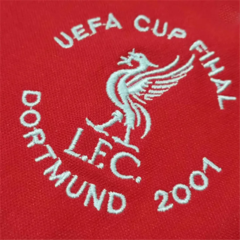 Liverpool 2000/02 Retro - Heim - Trikot - Rot