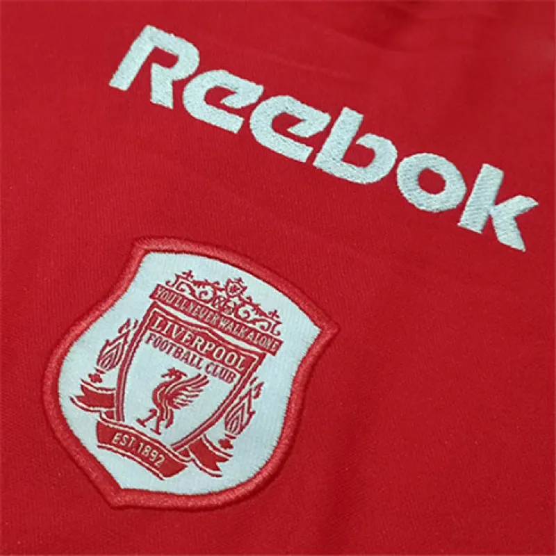Liverpool 2000/02 Retro - Heim - Trikot - Rot