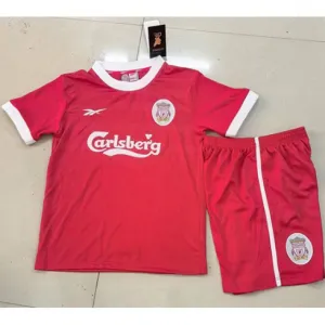 Maglia per bambini da casa retrò di Liverpool 1997/98 - Rossa