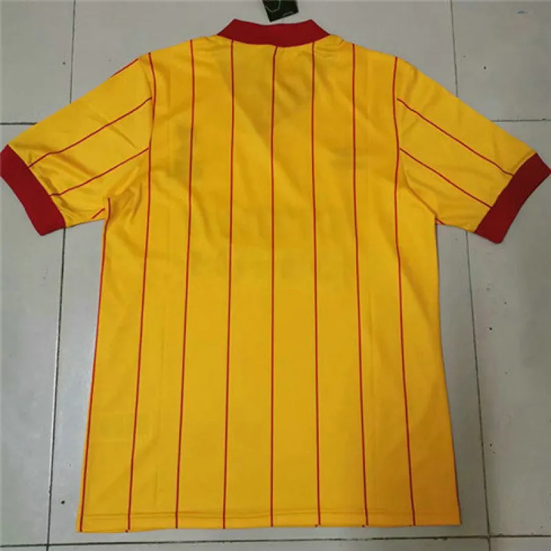 Maglia retrò della UEFA Champions League di Liverpool 1981 - 84 - Gialla