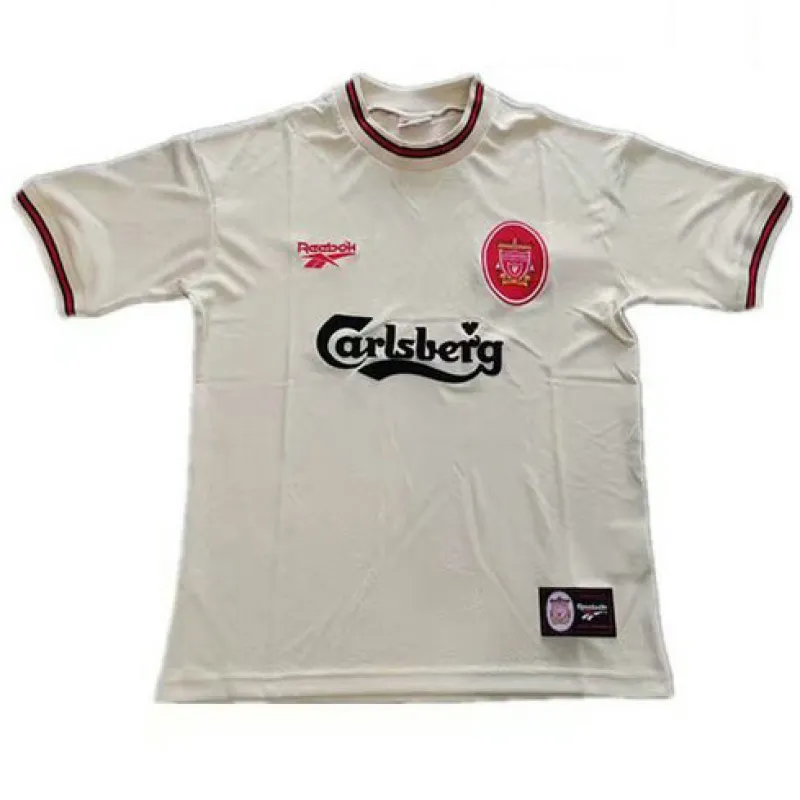 Liverpool 1996/97 Retro - Auswärts - Trikot - Weiß