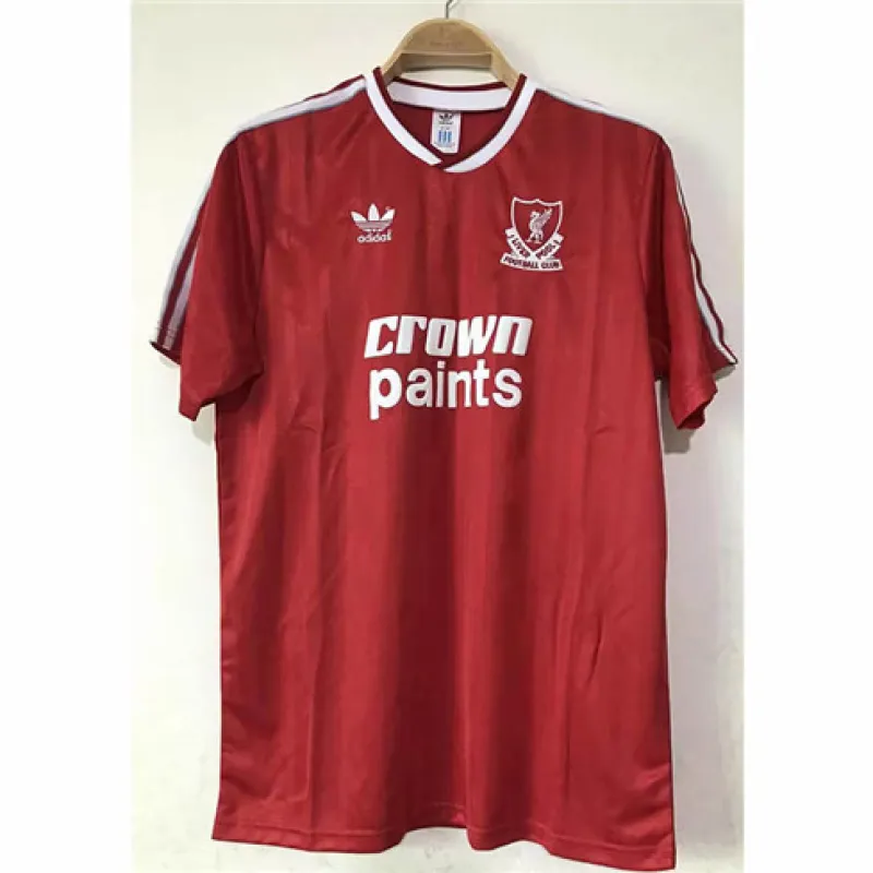 Liverpool 1987/88 Retro - Heim - Trikot - Rot