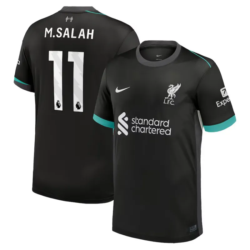 Salah's Liverpool 2024/25 Away Jersey - Forest Green