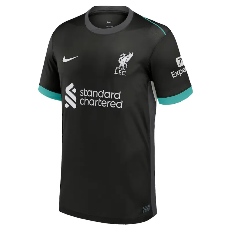 Salah's Liverpool 2024/25 Away Kids Jersey Set - Forest Green