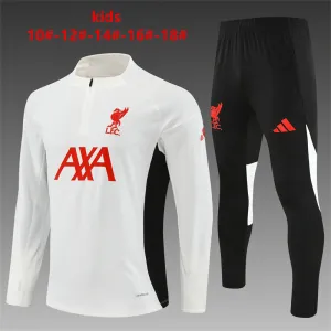 Liverpool 2025/26 Kids Sports Set White