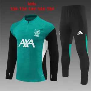 Liverpool 2025/26 Kids Sports Set Green