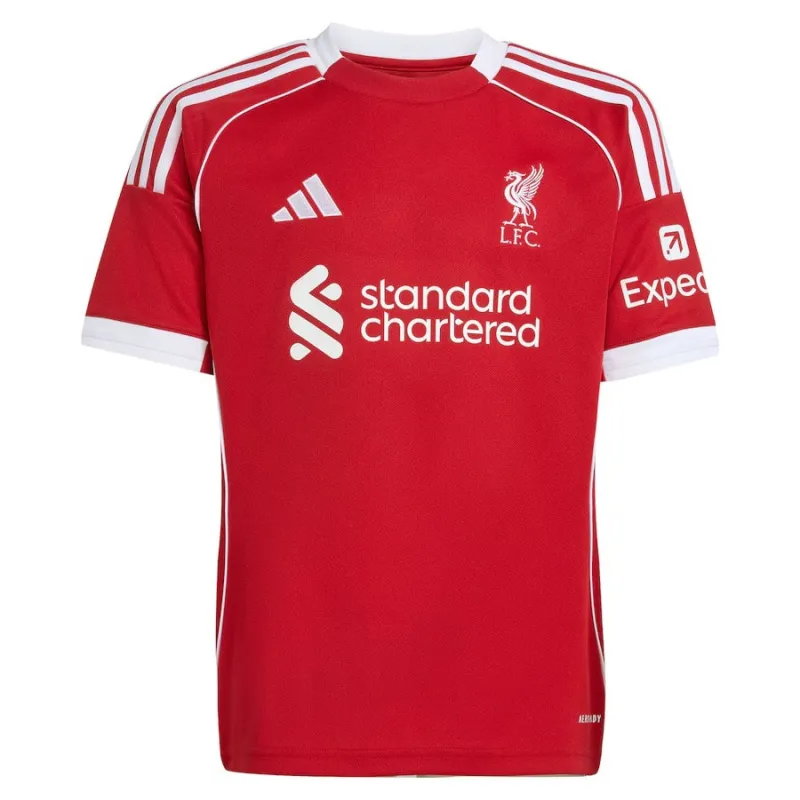 Liverpool 2025/26 Camiseta de casa para niños - Rojo