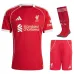 Liverpool 2025/26 Set di maglia home per bambini - Rosso