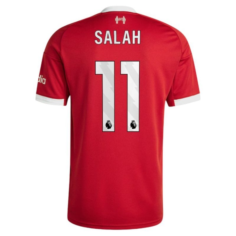 Liverpool SALAH 2025/26 Set di maglia home per bambini - Rosso