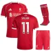 Liverpool SALAH 2025/26 Set di maglia home per bambini - Rosso