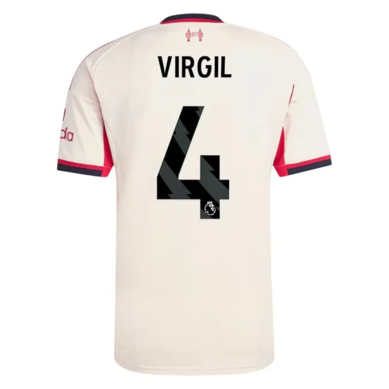 Liverpool VIRGIL 2025/26 Maglia away - Bianca