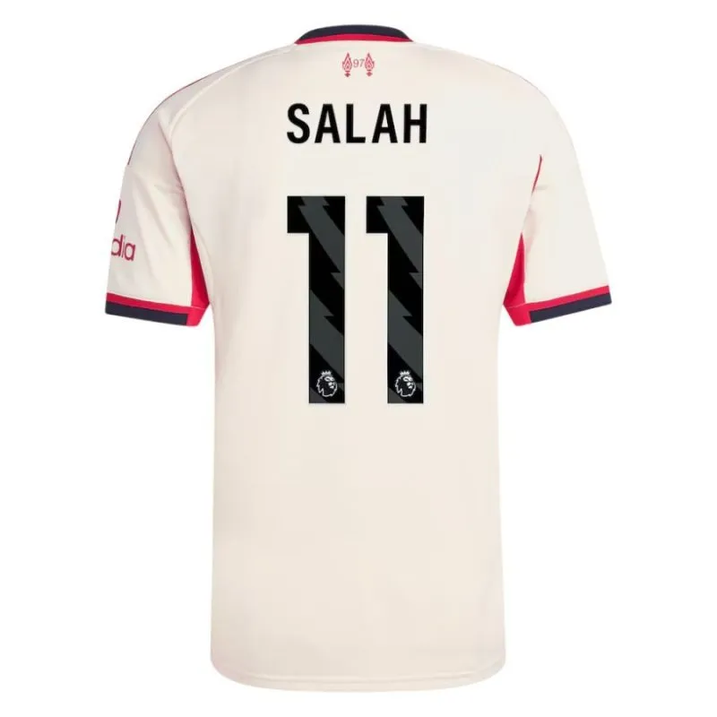 Liverpool SALAH 2025/26 Away Jersey - White
