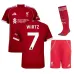 Liverpool WIRTZ 2025/26 Maglia Casalinga Bambini - Rossa