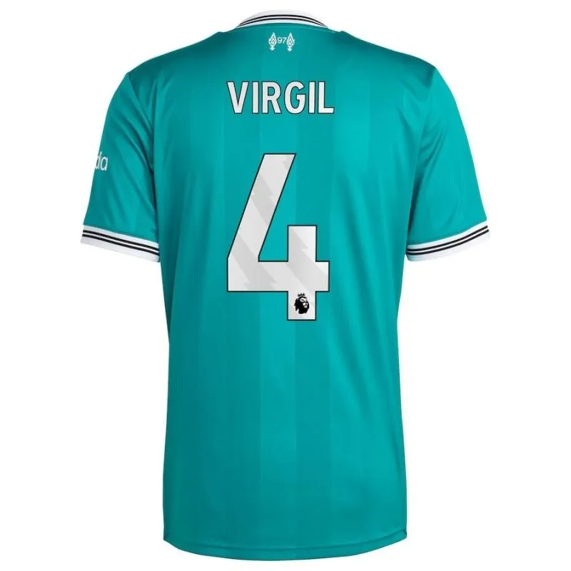 Liverpool VIRGIL 2025/26 Maillot Third - Vert