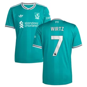 Liverpool WIRTZ 2025/26 Third Kit - Green