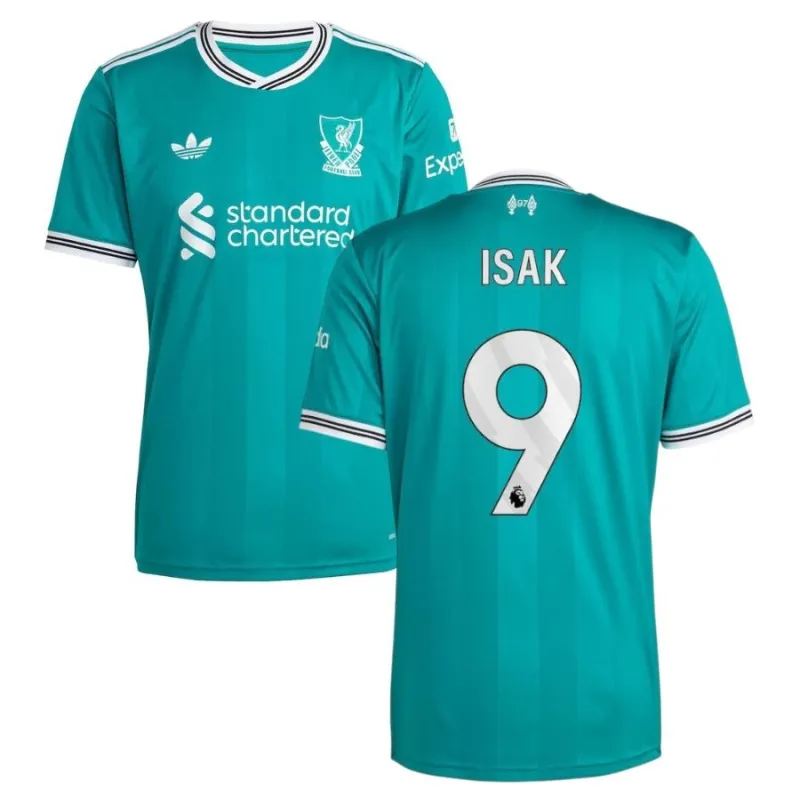 Liverpool ISAK 2025/26 Third Kit - Green