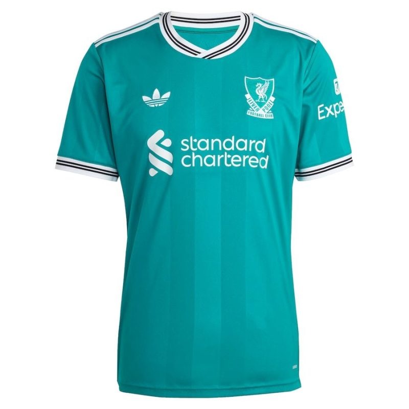 Liverpool M.SALAH 2025/26 Maglia Third - Verde