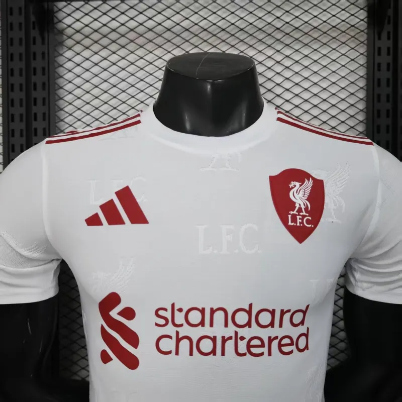 Liverpool Maillot de Joueur Édition Spéciale 2025/26 - Blanc