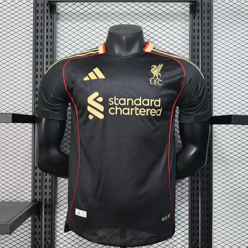 Liverpool 2025/26 Special Edition Player Jersey - Black