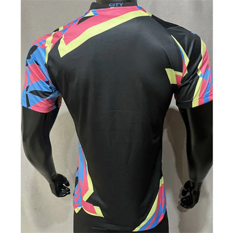 Manchester City 2024/25 Third Player Version Jersey - Black/Blue