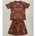 Maglia e pantaloncini del portiere per bambini di Manchester City 2024/25 - Marrone