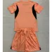Camiseta y pantalones cortos de arquero para niños de Manchester City 2024/25 - Naranja