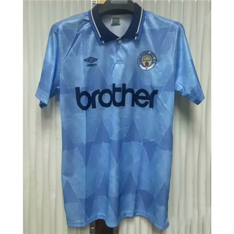 Maillot domicile rétro Manchester City 1989/90