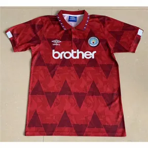 Maglia di trasferta retrò di Manchester City 1956 - Rosso