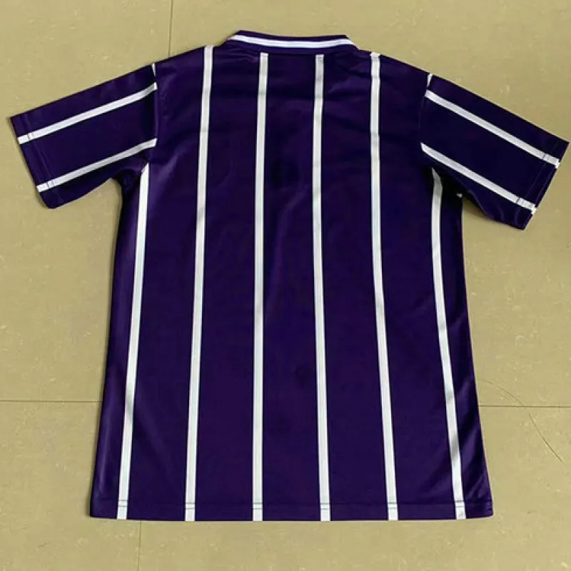 Camiseta de visita retró de Manchester City 1993 - Azul