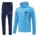 Veste de sport à capuche de Manchester City 2024/25 - Bleu