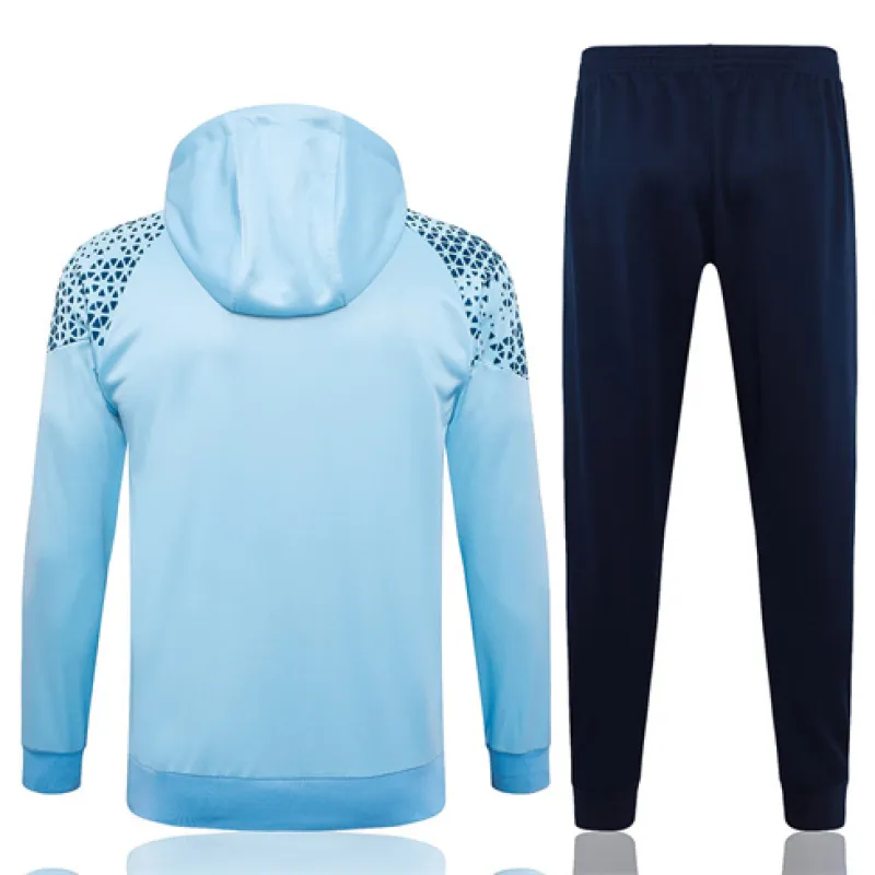 Manchester City 2024/25 Hooded Sports Wear - Blue
