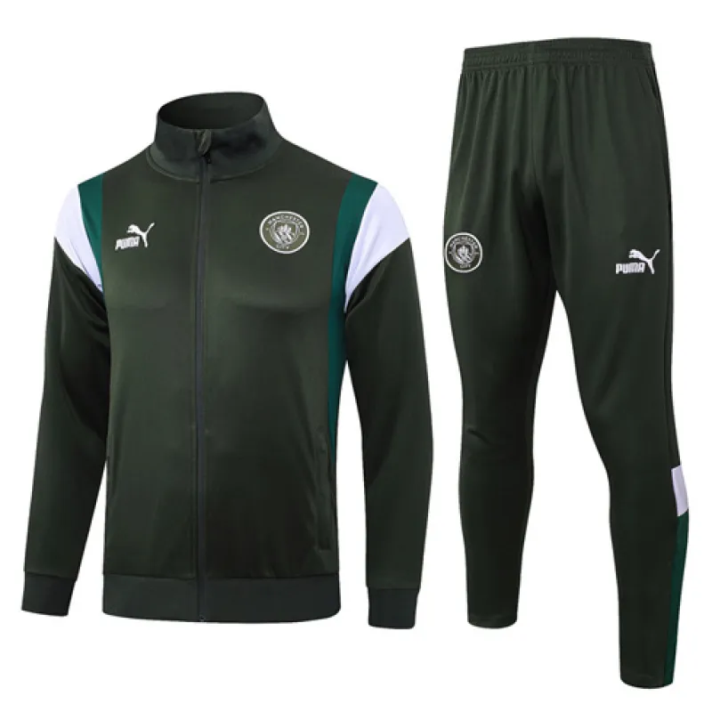 Manchester City 2024/25 Sports Jacket - Dark Green