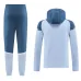 Veste de sport à capuche de Manchester City 2024/25 - Bleu
