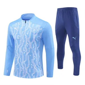 Abbigliamento sportivo di Manchester City 2024/25 - Blu