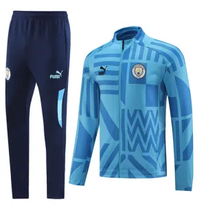 Giubbotto sportivo di Manchester City 2022/23 - Blu