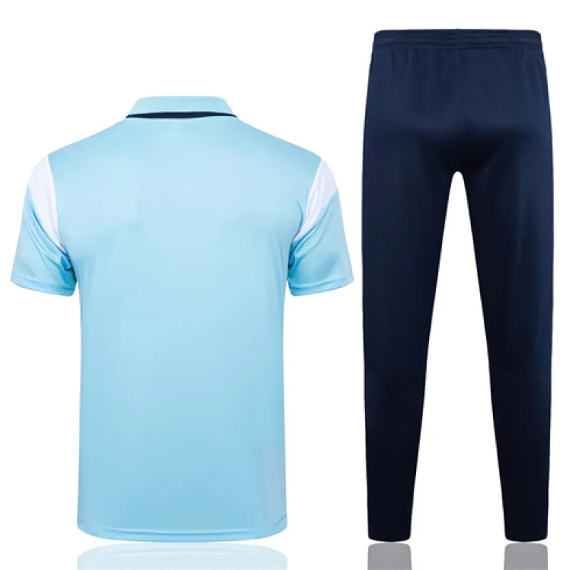 Maglia polo e pantaloni d'allenamento di Manchester City 2024/25 - Blu