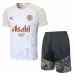 T-shirt et shorts d'entraînement de Manchester City 2024/25 - Abricot