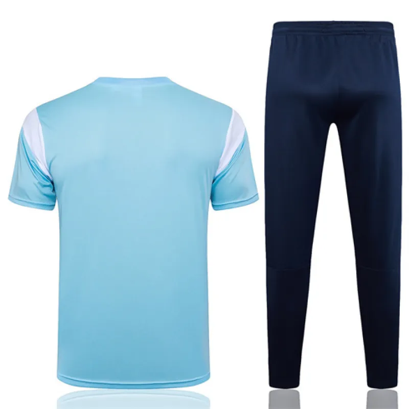 T-shirt et pantalon d'entraînement de Manchester City 2024/25 - Bleu