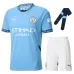 Manchester City Kids' Home Jersey Set 2024/25 - Blue