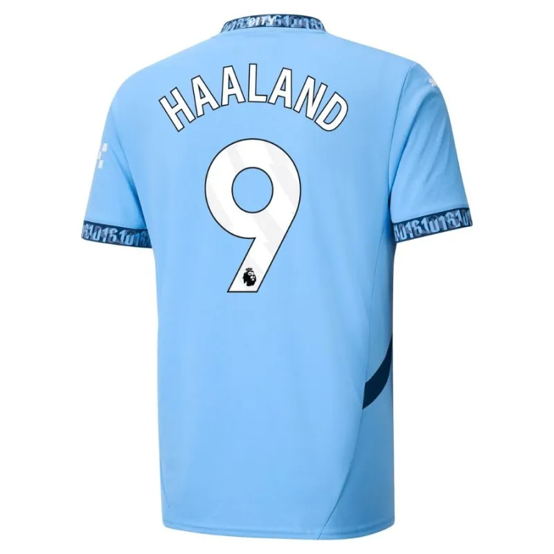 HAALAND Manchester City 2024/25 Home Jersey - Blue