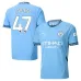 FODEN camiseta de local de Manchester City 2024/25 - Azul