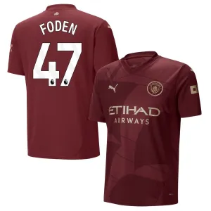 FODEN Terza maglia di Manchester City 2024/25 - Burdiglia