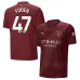 FODEN Tercera camiseta de Manchester City 2024/25 - Borgoña