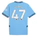 FODEN Set di maglia per bambini di casa di Manchester City 2024/25 - Blu