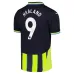 HAALAND Set di maglia per bambini di trasferta di Manchester City 2024/25 - Nero/Verde
