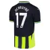 DEBRUYNE Set di maglia per bambini di trasferta di Manchester City 2024/25 - Nero/Verde