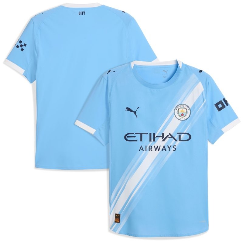 Manchester City 2025/26 Home Player Jersey