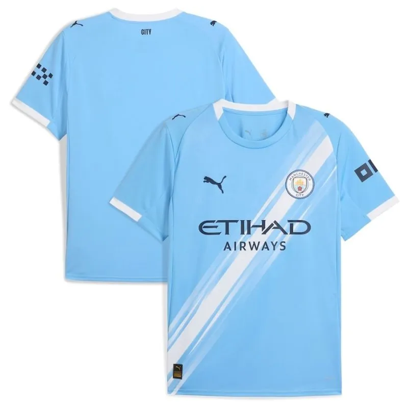 Camisa femenina de Manchester City 2025/26 local - Azul