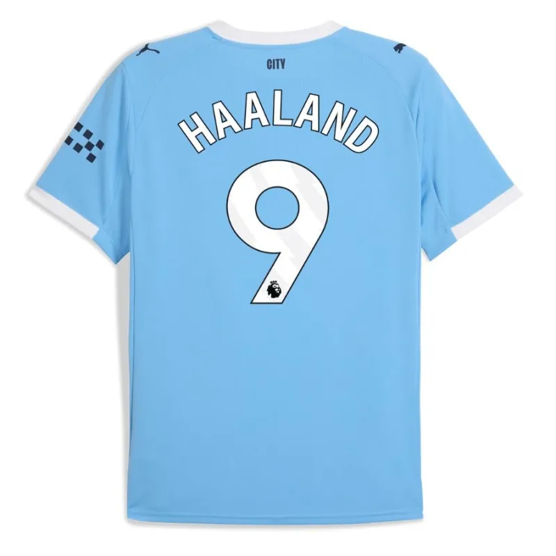 Manchester City HAALAND Kinder-Kit 2025/26 Heimspiel - Blau