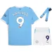 Manchester City HAALAND Kinder-Kit 2025/26 Heimspiel - Blau